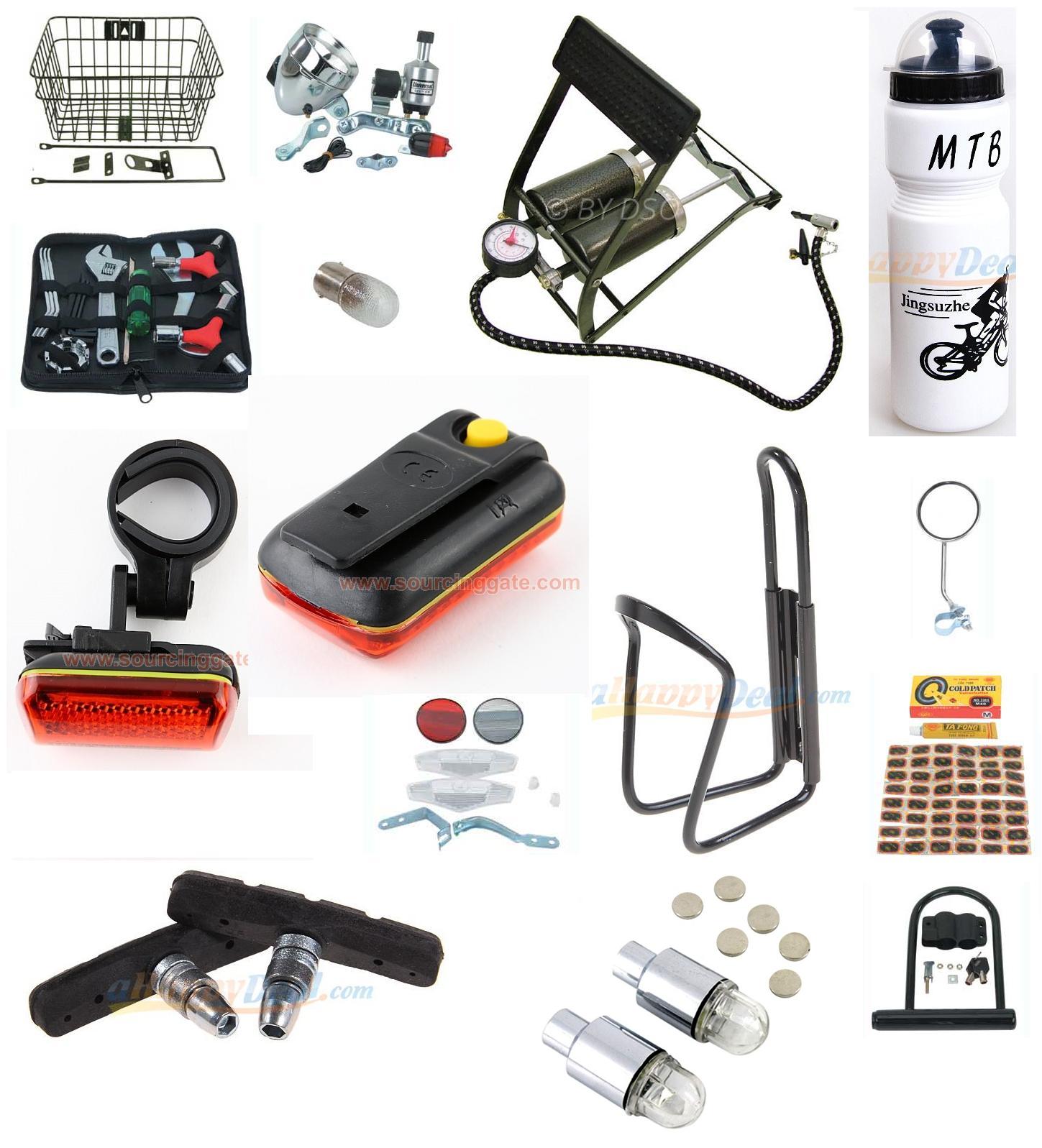 Simple Set Of Optional Accessories For Bicycling #2