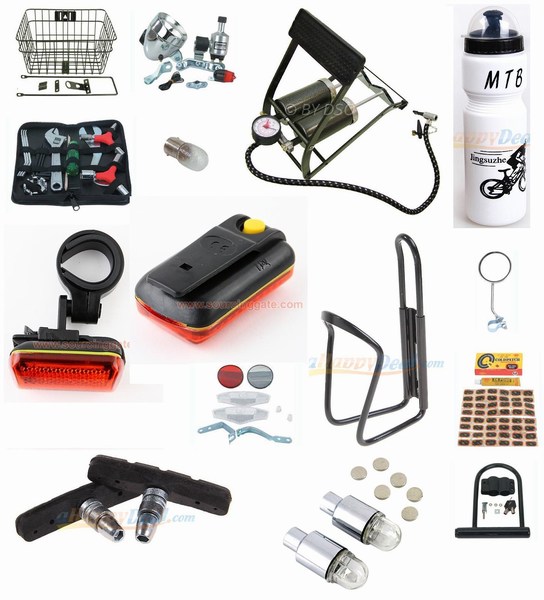 Simple Set Of Optional Accessories For Bicycling #2